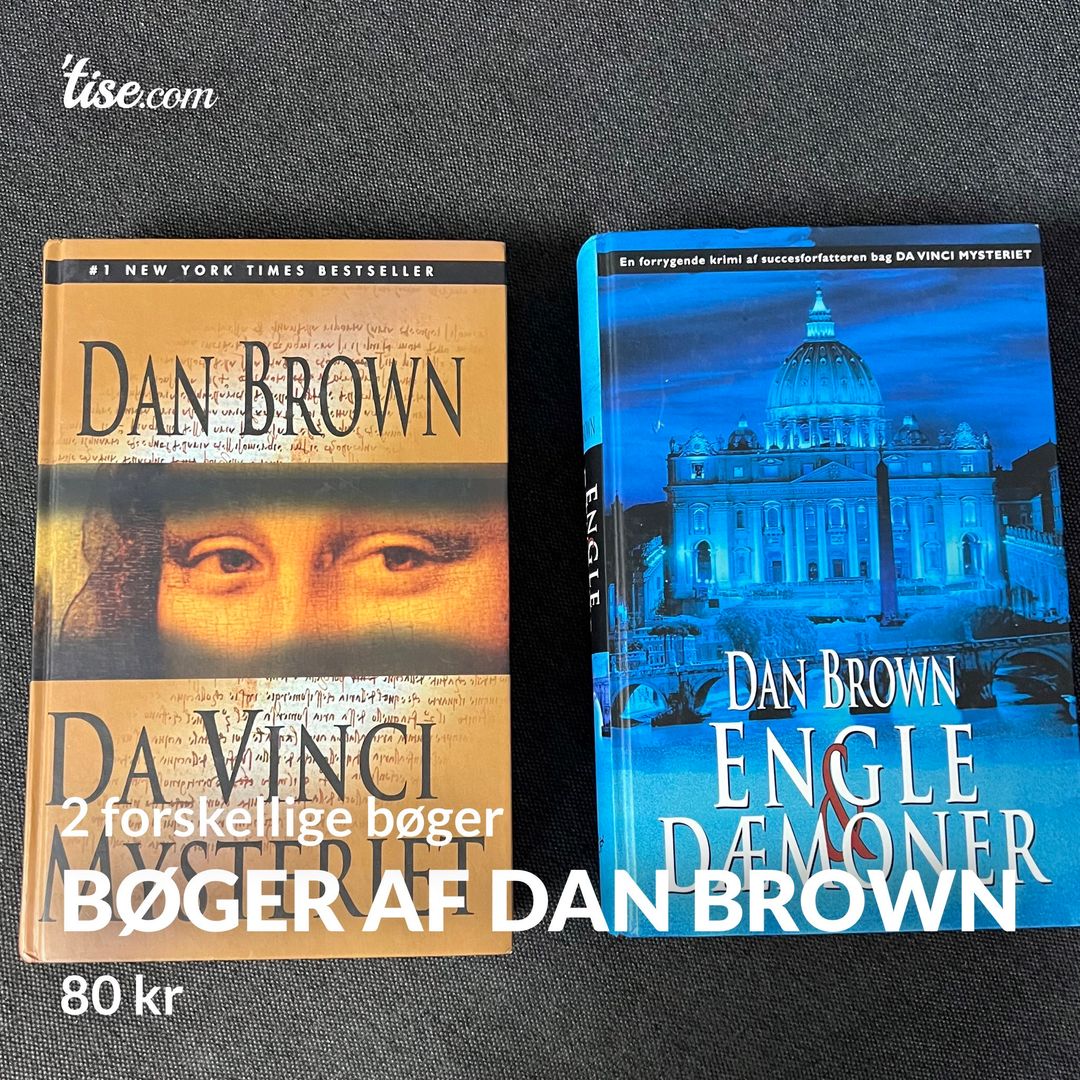 Bøger af Dan Brown