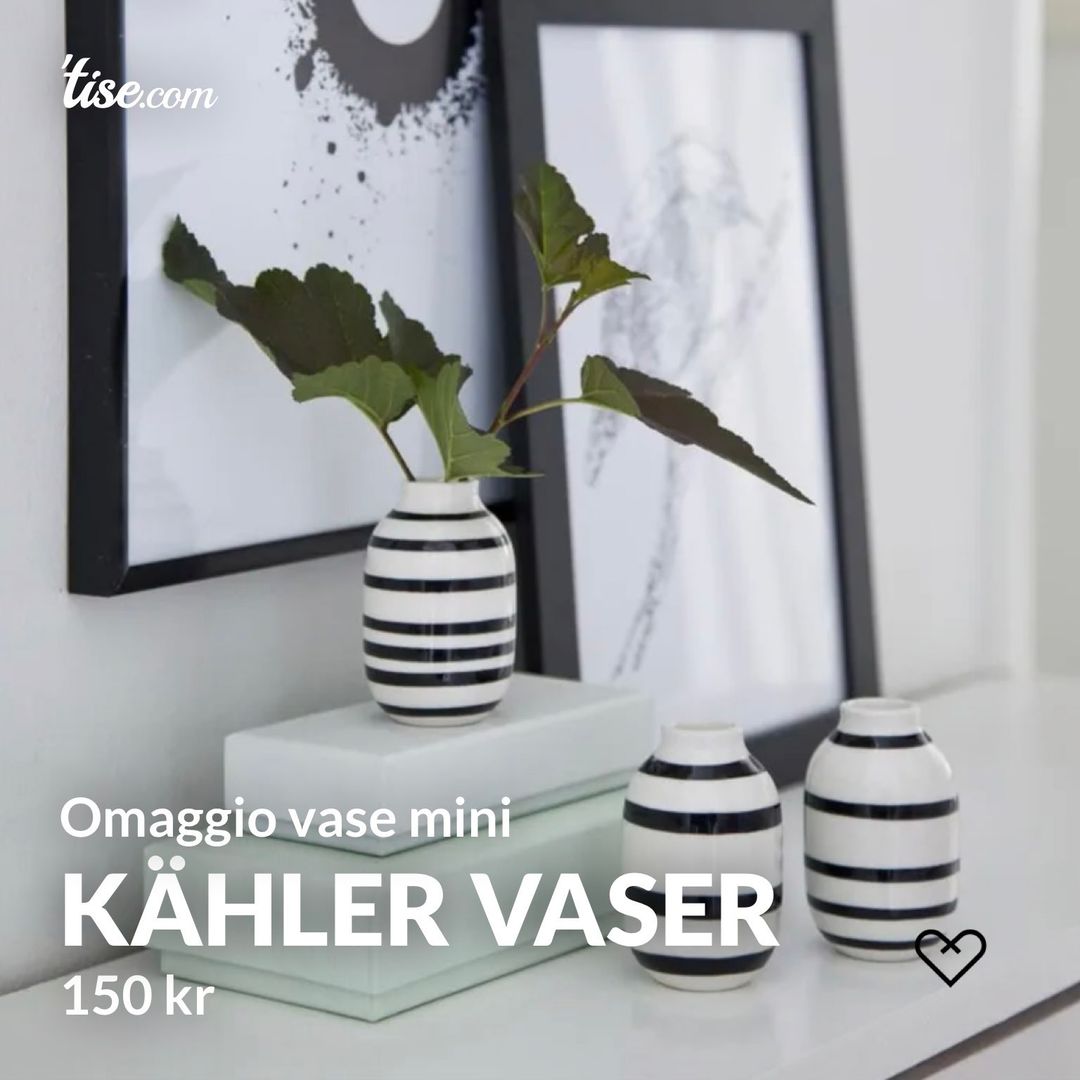 Kähler vaser