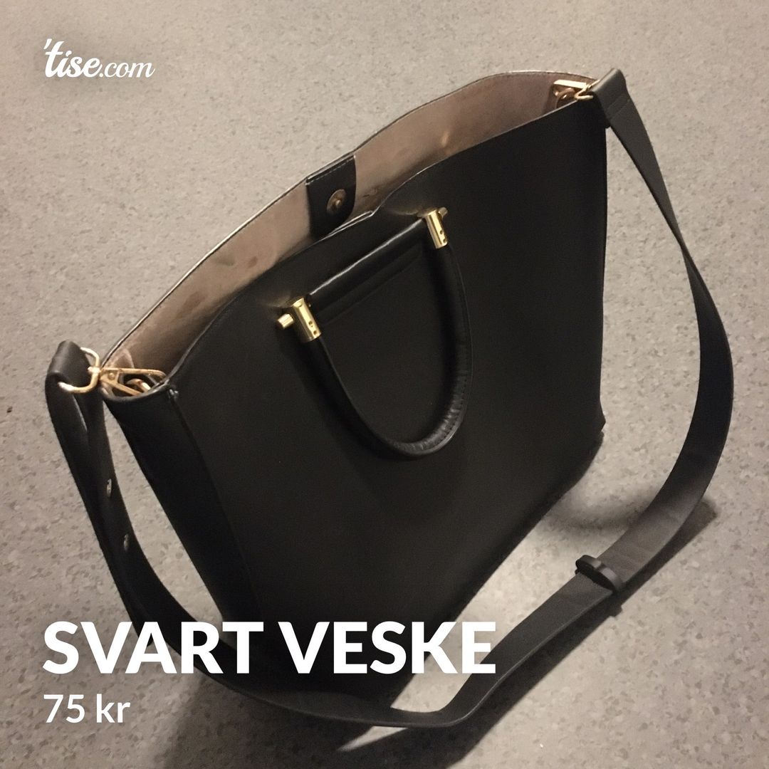 Svart veske