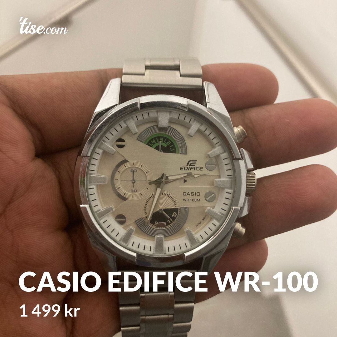 CASIO EDIFICE WR-100