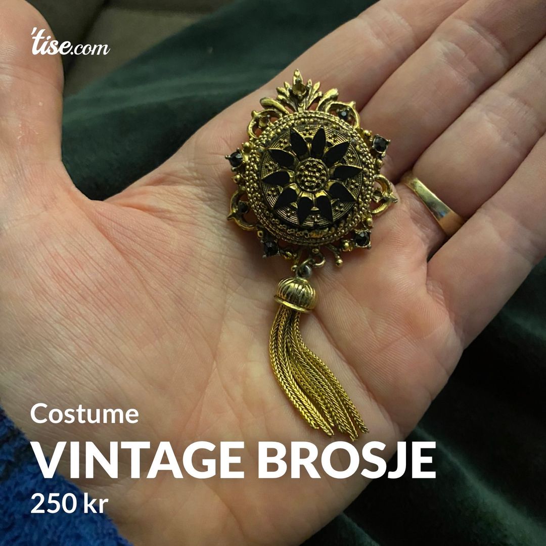 Vintage brosje