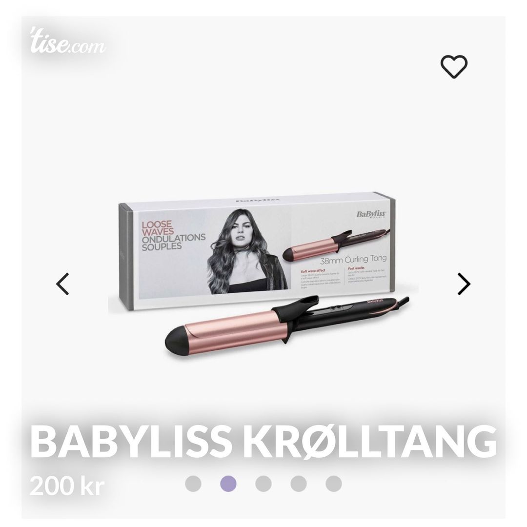 Babyliss krølltang