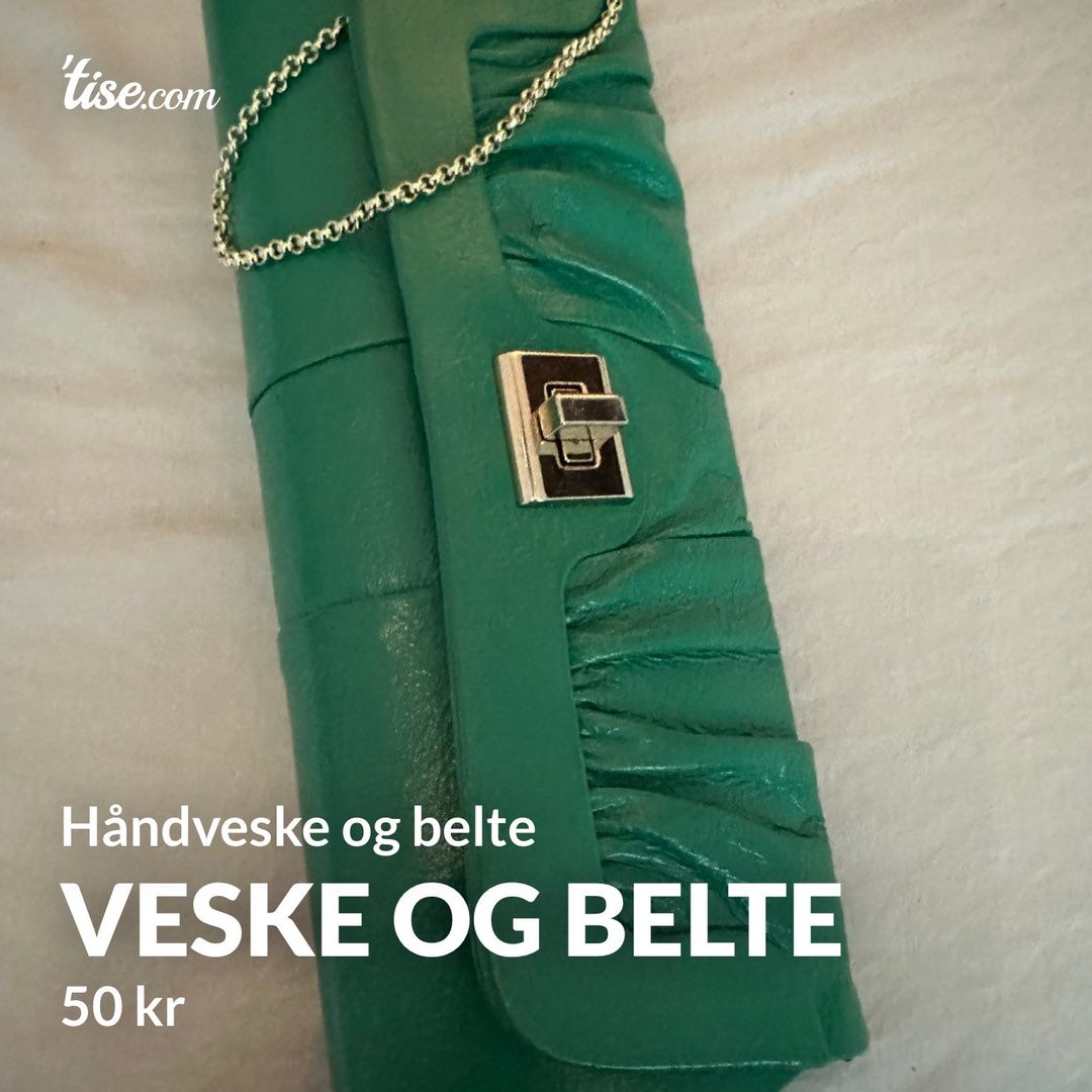 Veske og belte