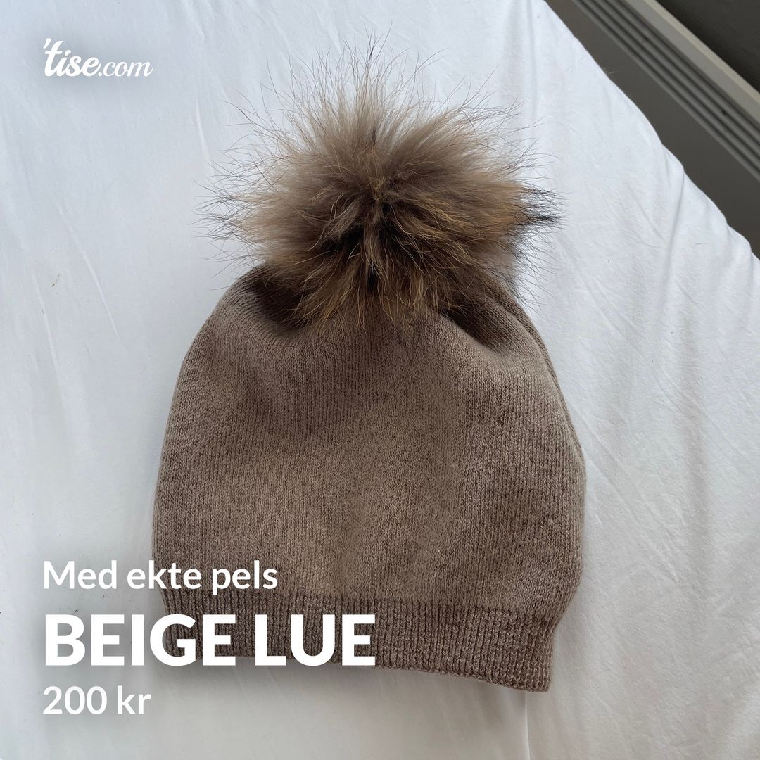 Beige lue