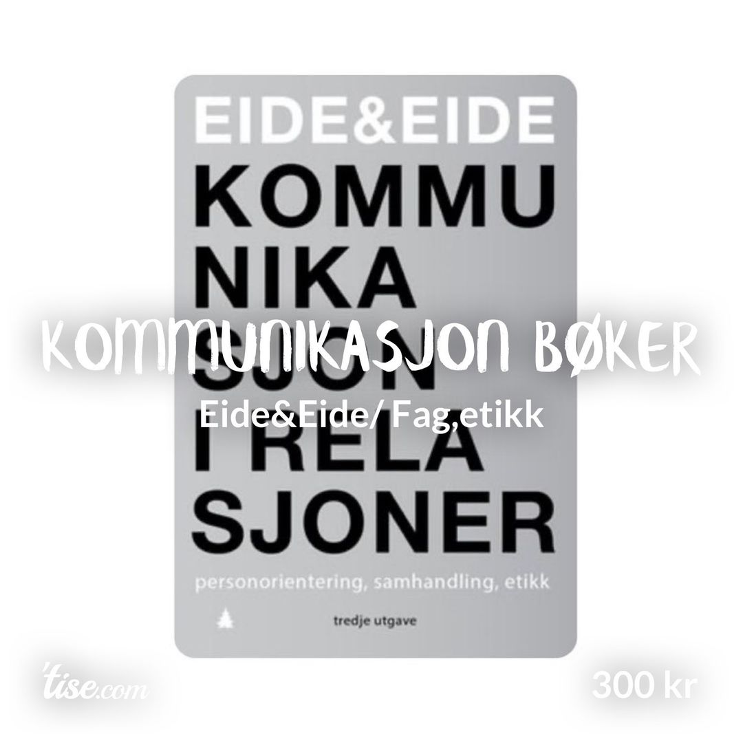 Kommunikasjon bøker