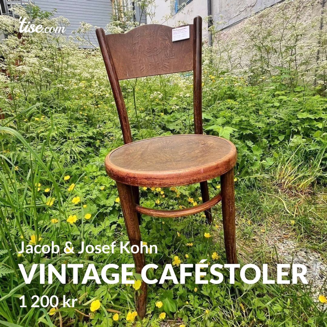 Vintage caféstoler