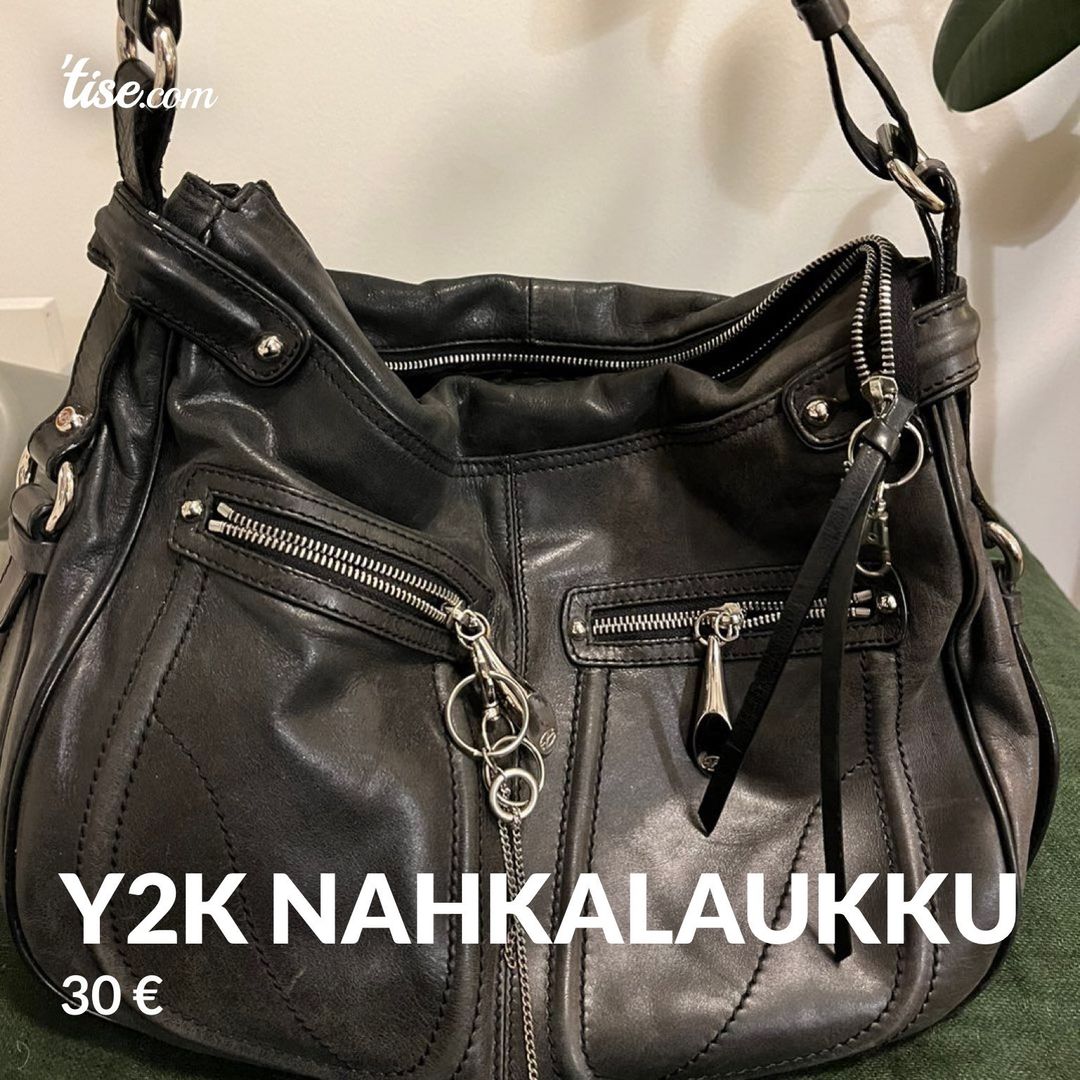 Y2k nahkalaukku