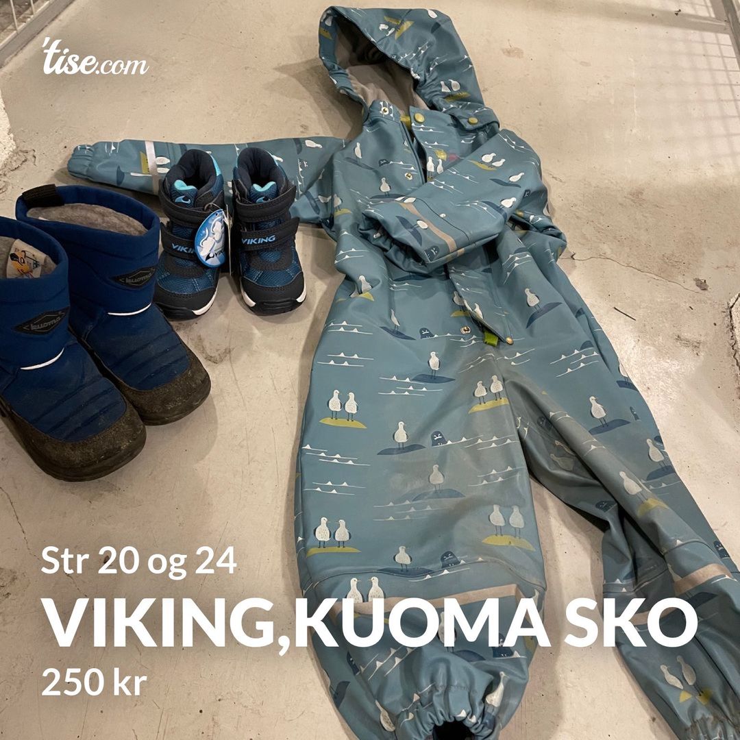 Vikingkuoma sko