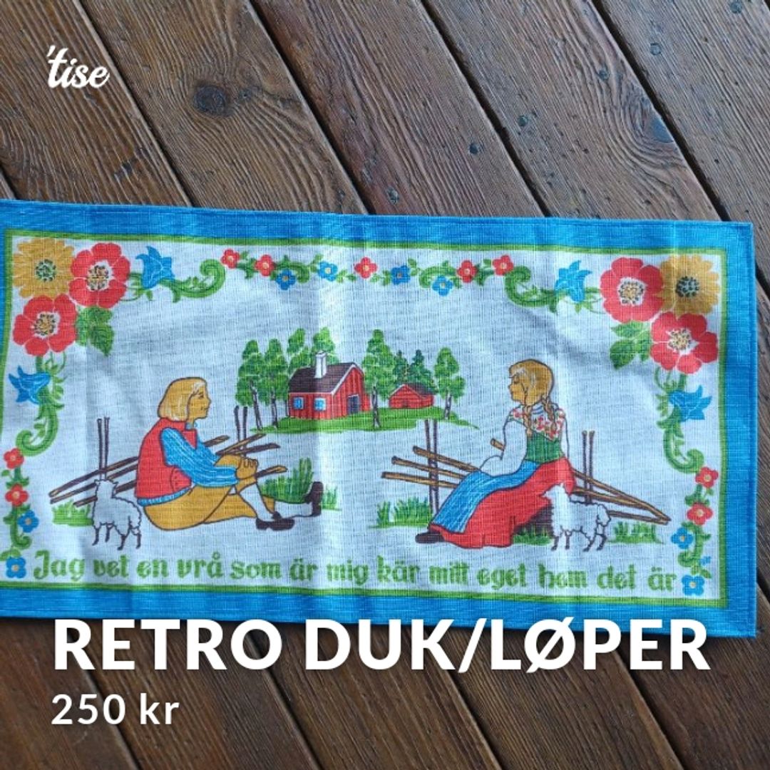 Retro Duk/Løper