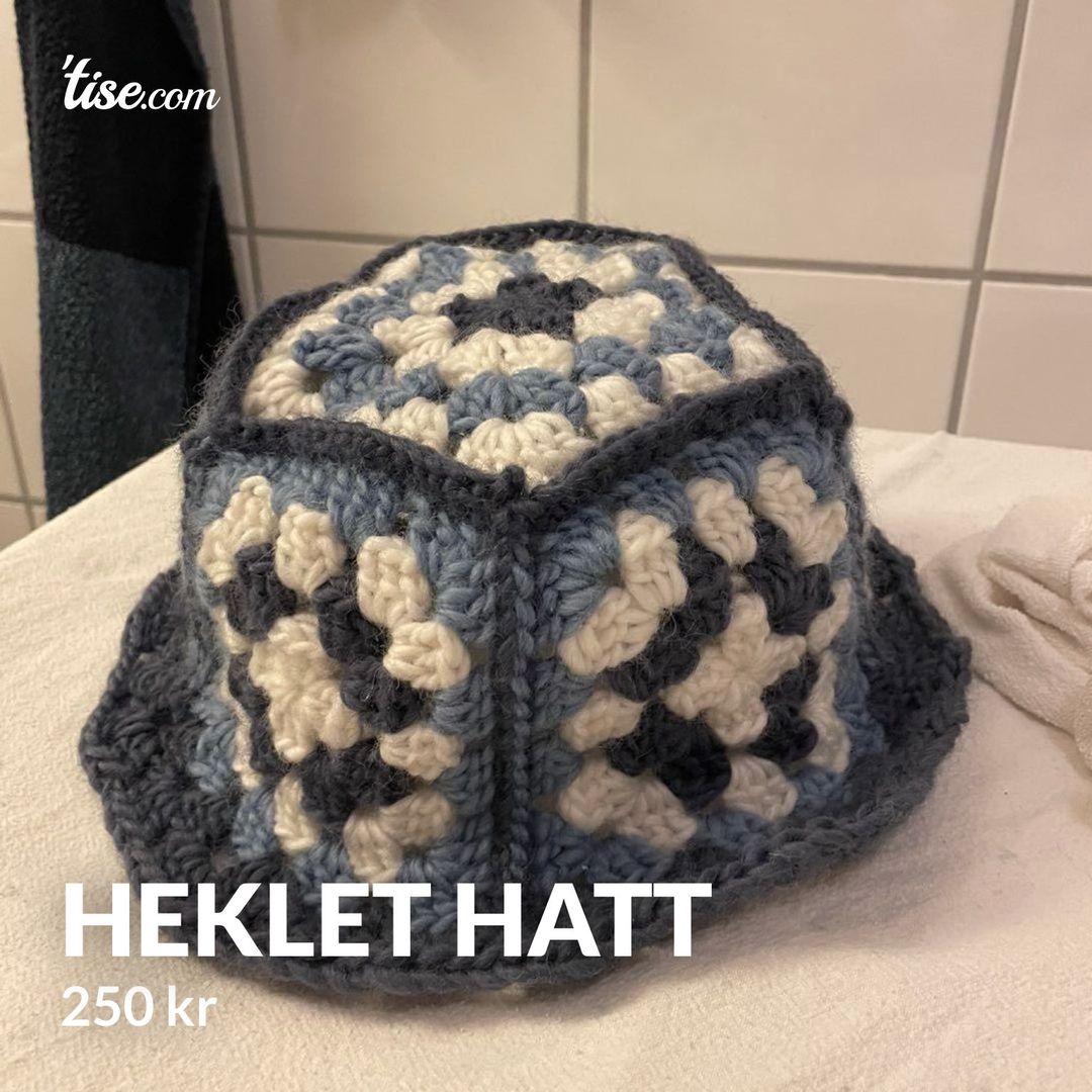 Heklet hatt