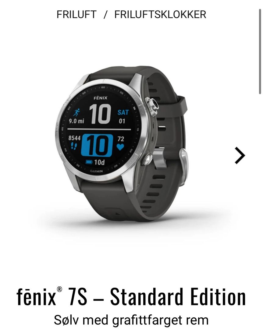 Garmin fenix 7s