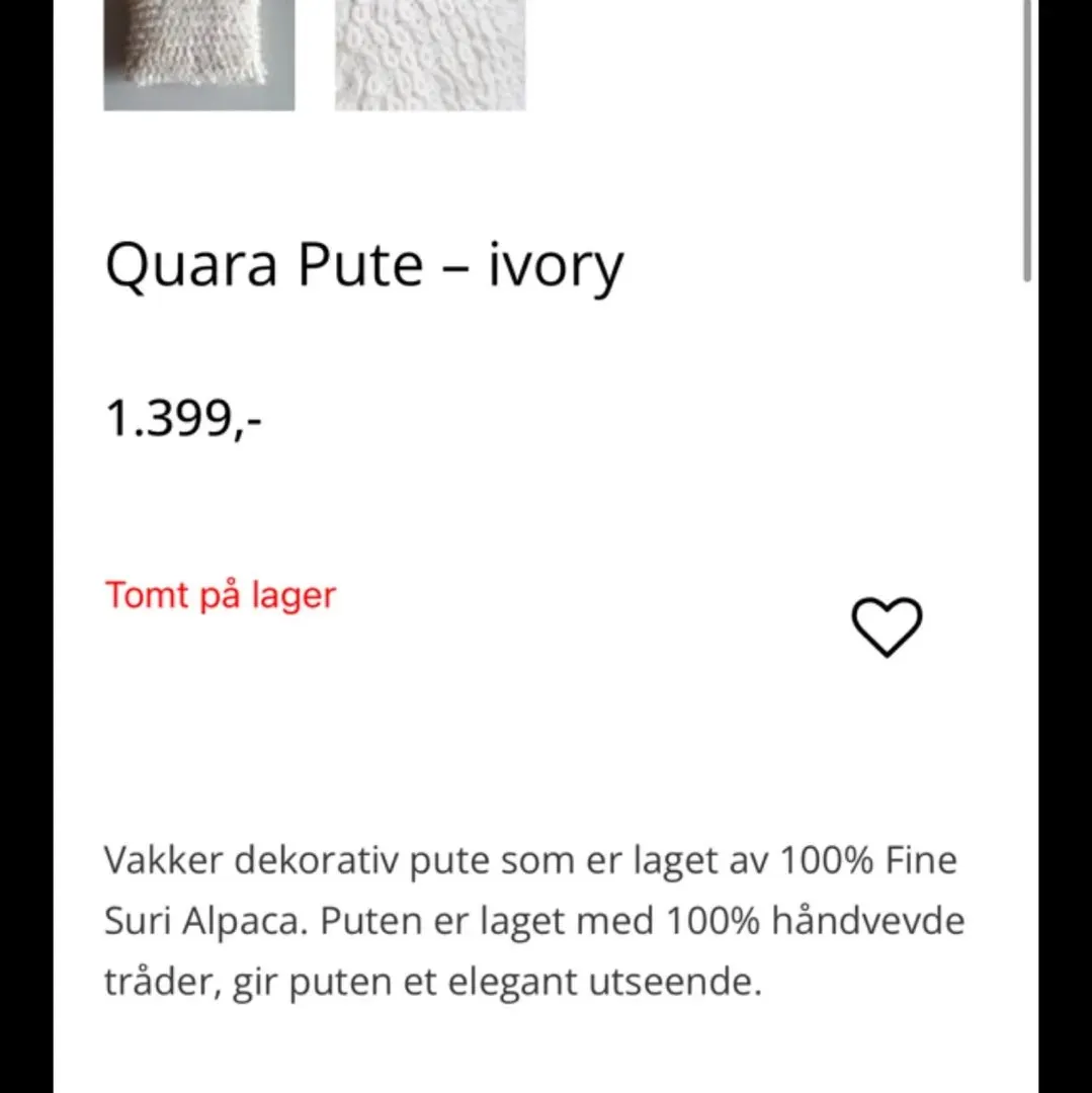 Quara Pute - Ivory