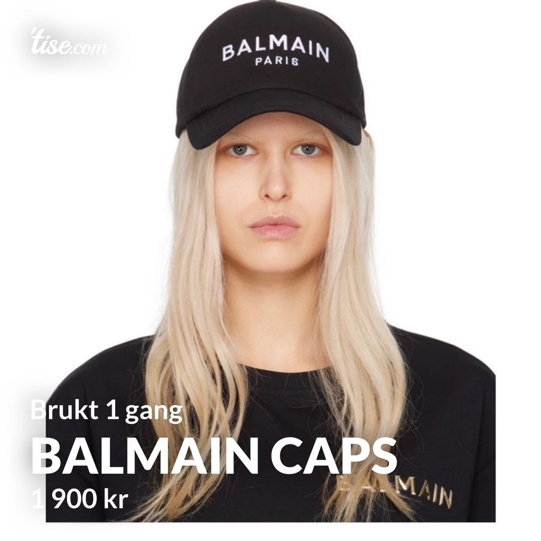 Balmain caps