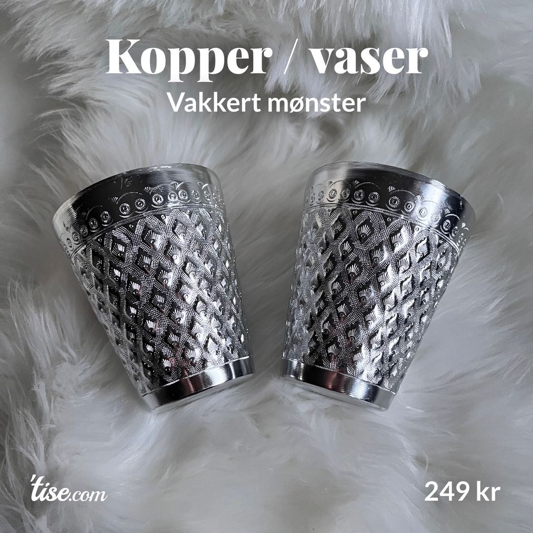 Kopper / vaser