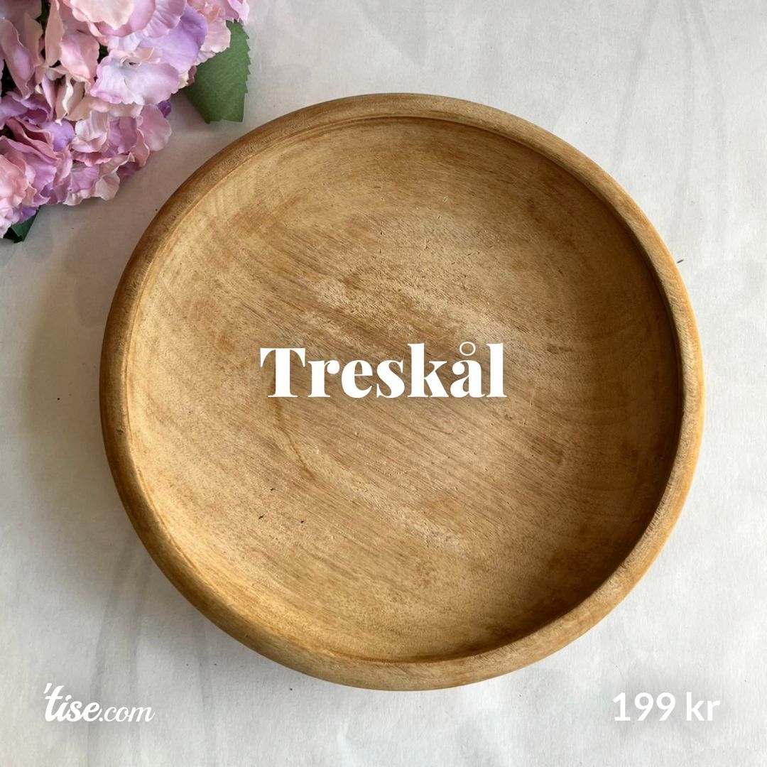 Treskål