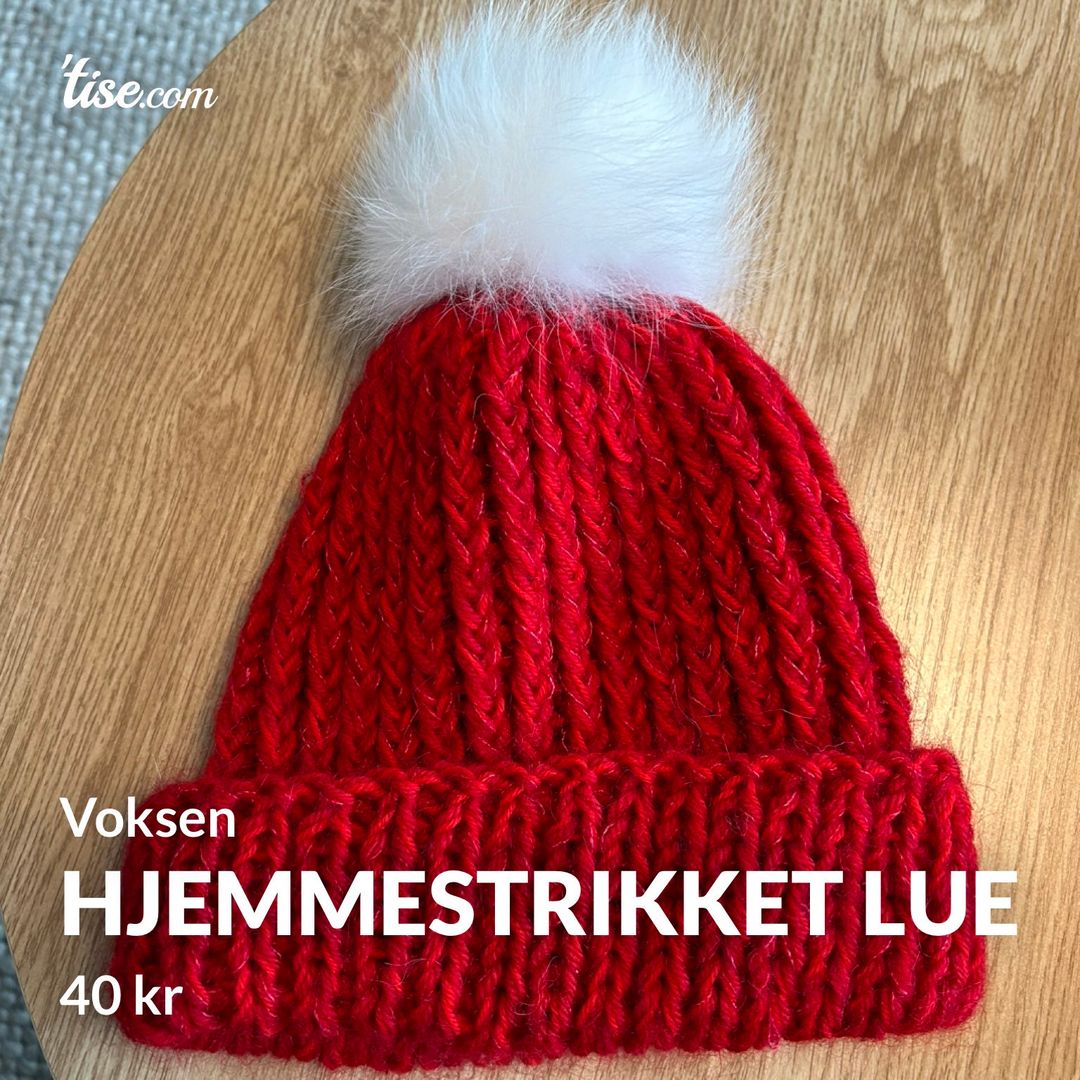 Hjemmestrikket lue