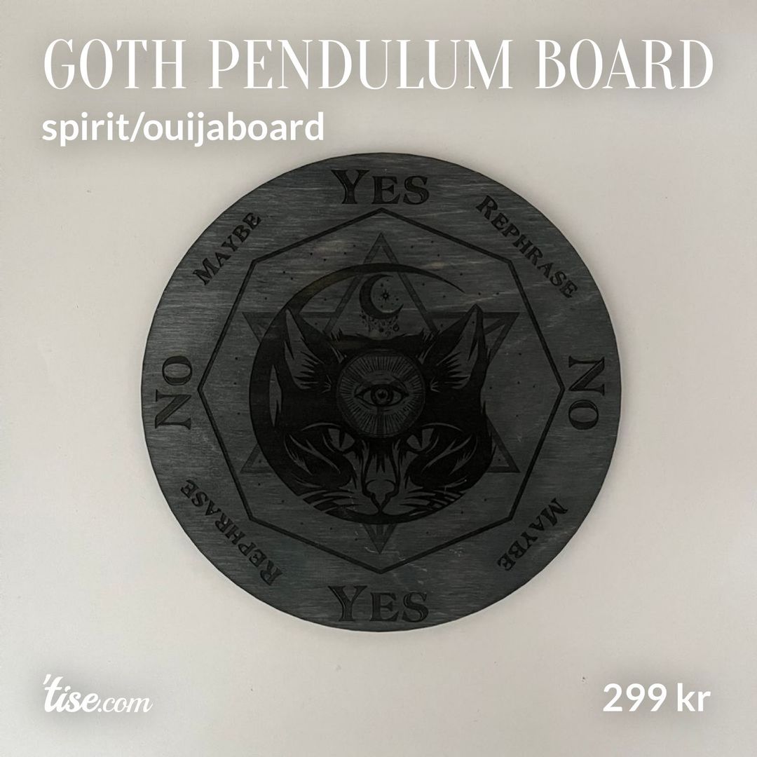 goth pendulum board