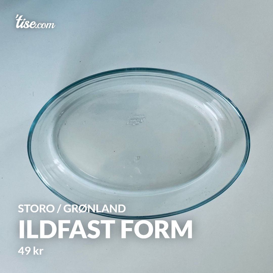 Ildfast form