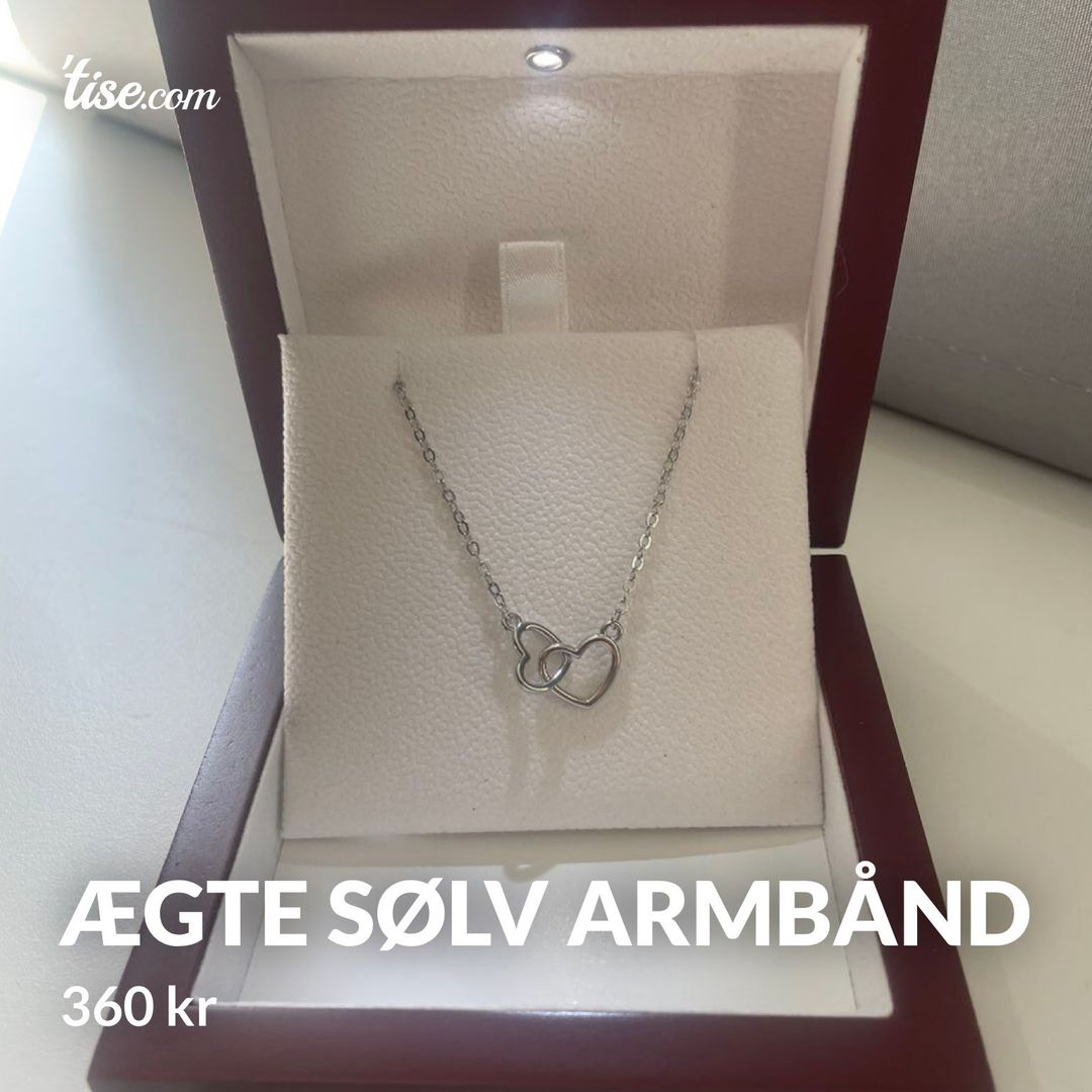 Ægte Sølv Armbånd