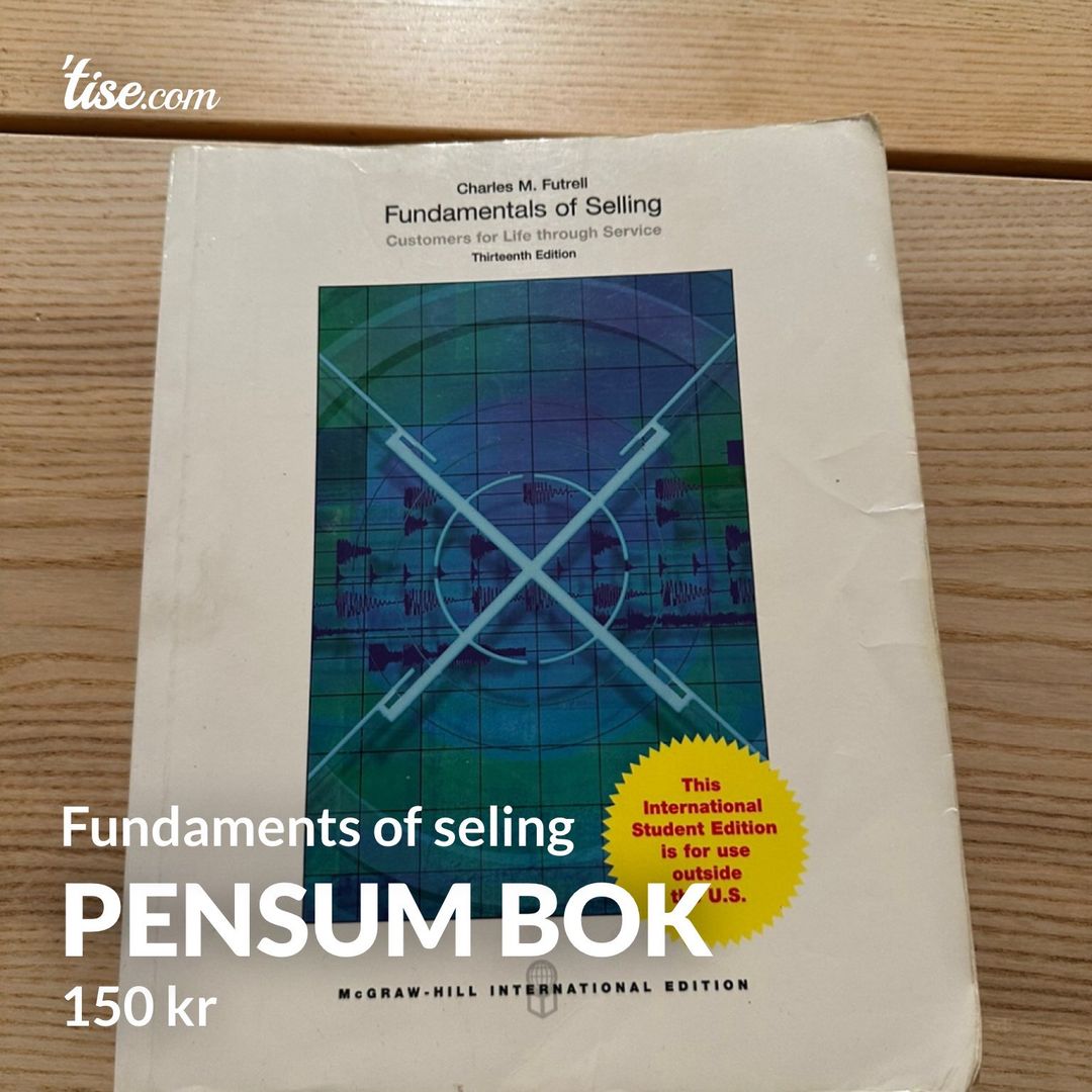 Pensum bok