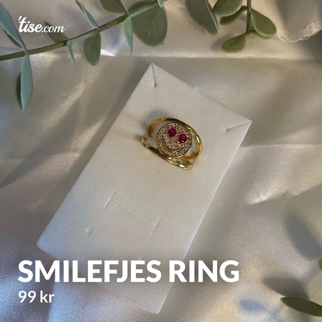 Smilefjes ring