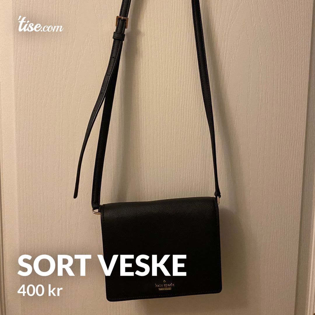 Sort veske