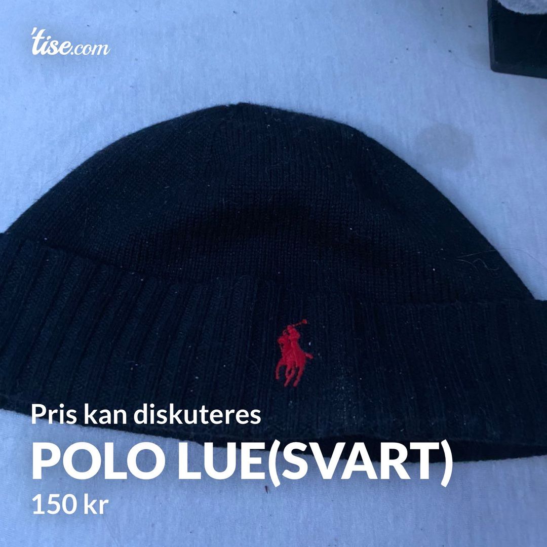 Polo lue(svart)