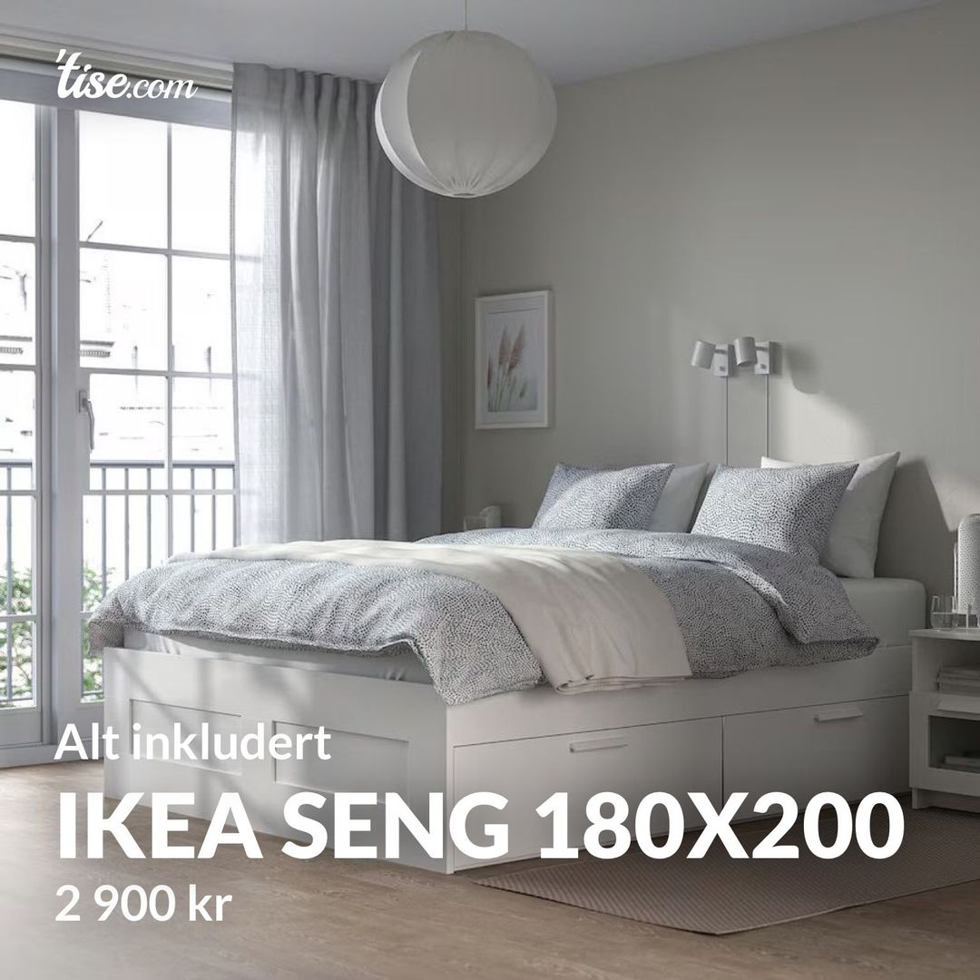 IKEA seng 180x200