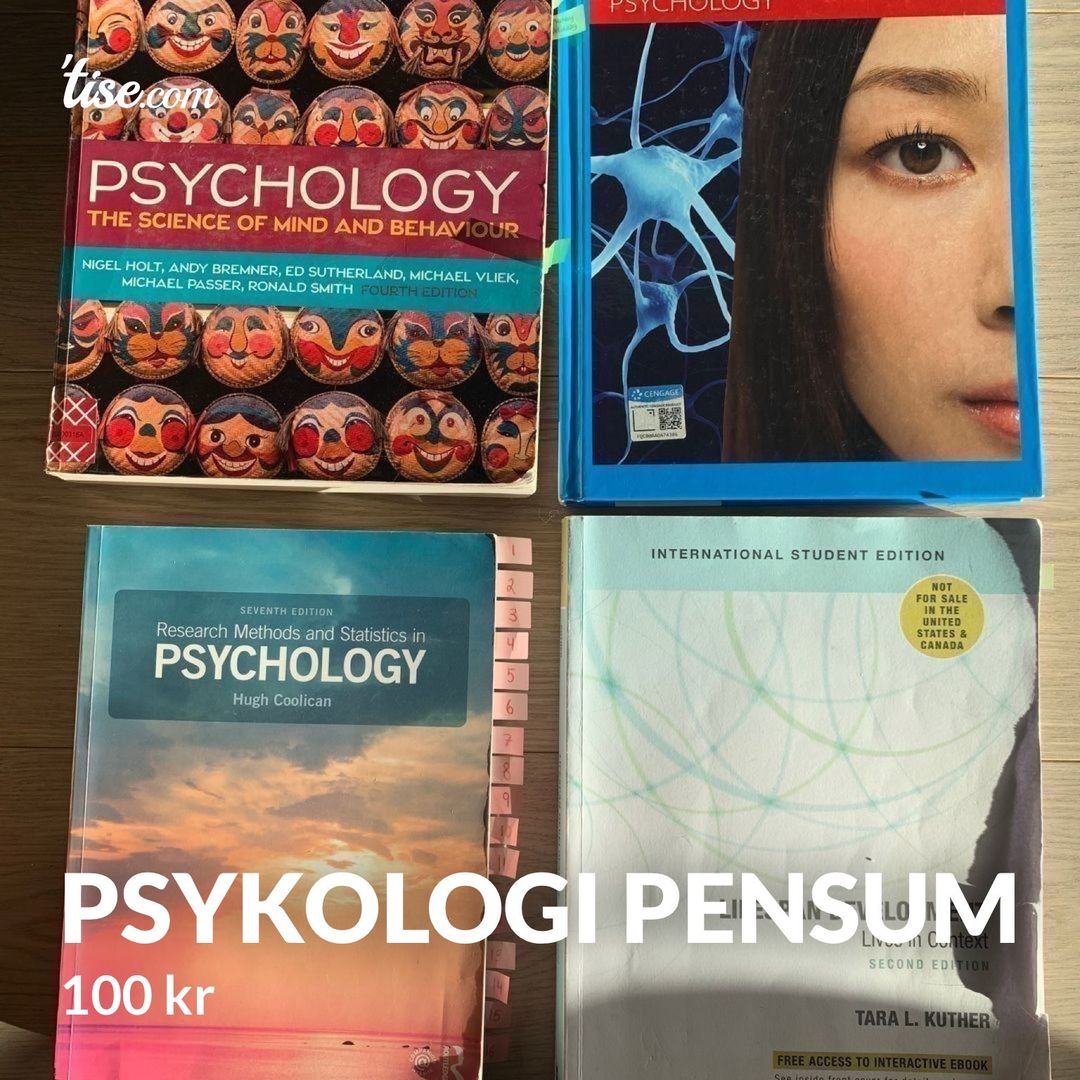 Psykologi pensum