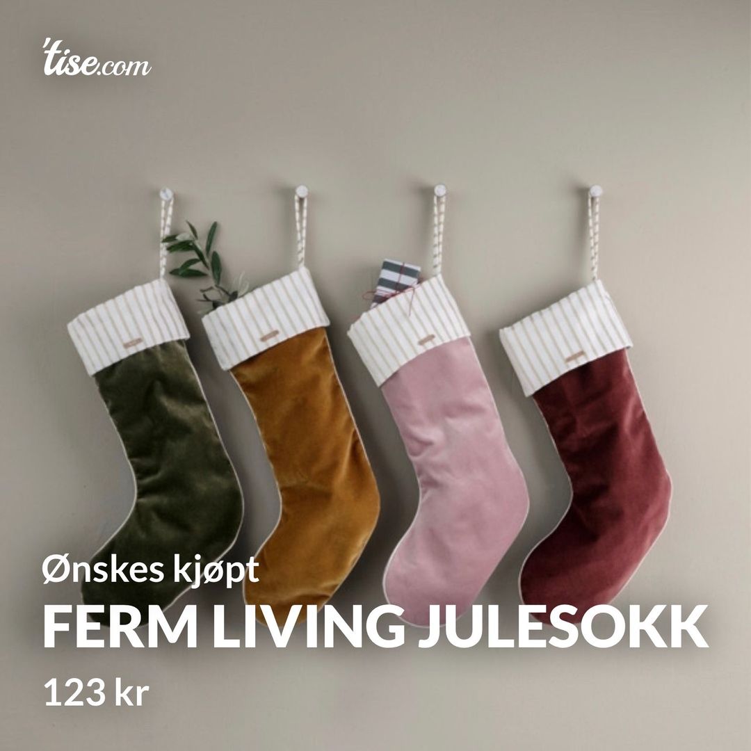 Ferm living julesokk