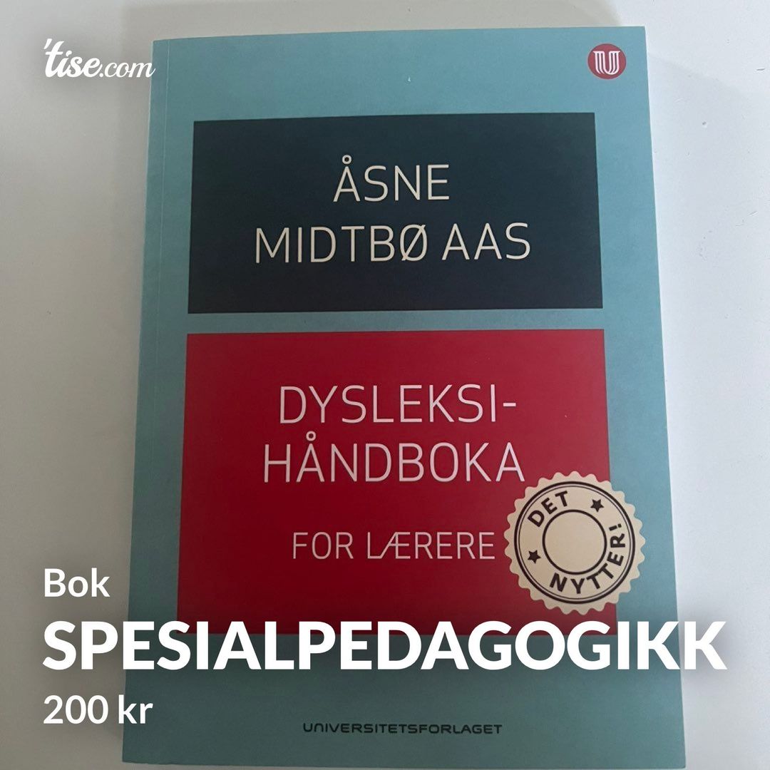 Spesialpedagogikk