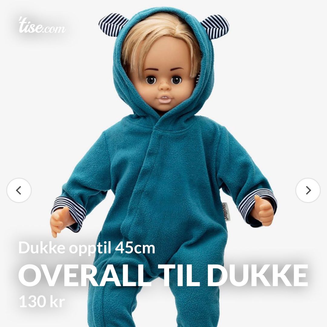 Overall til dukke