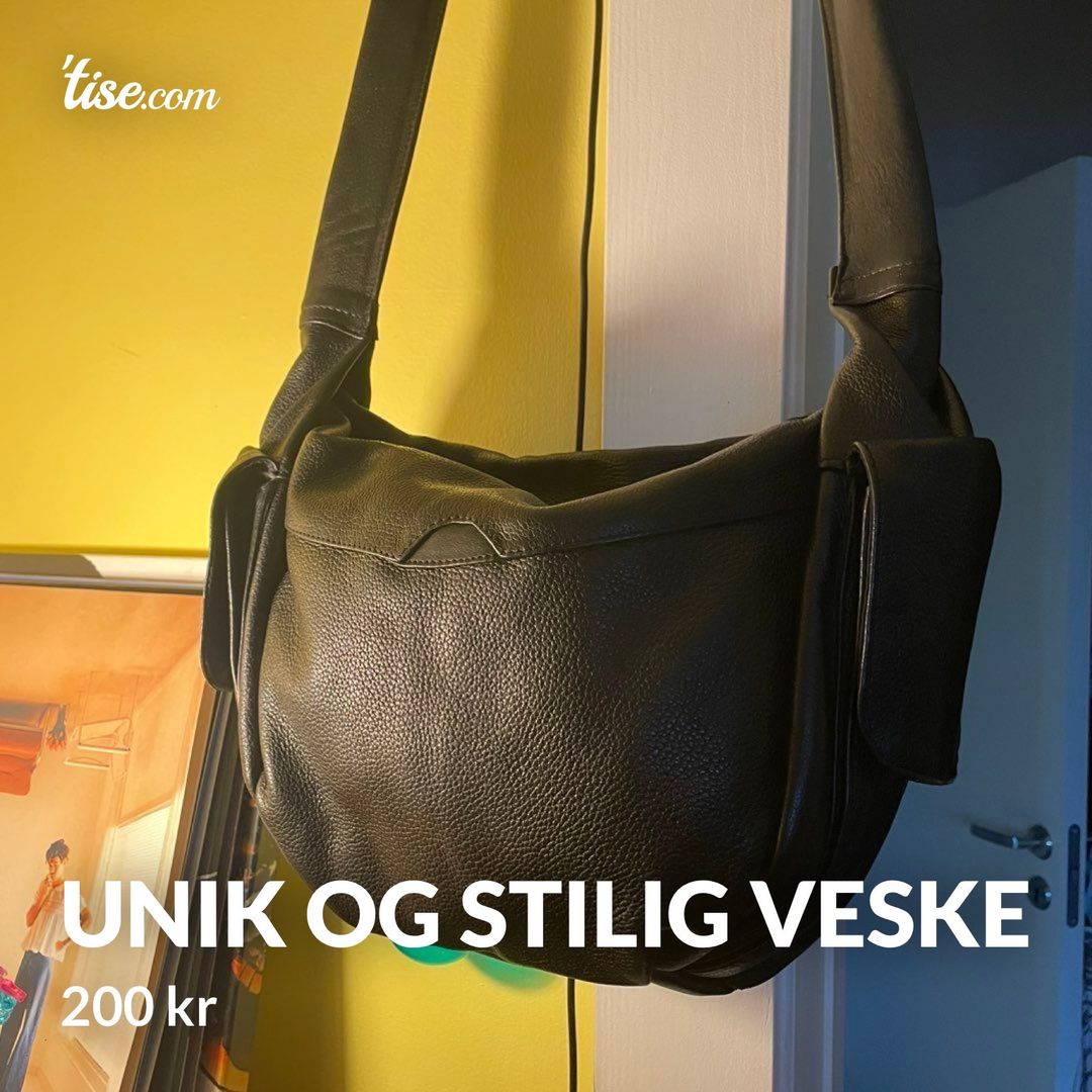 unik og stilig veske