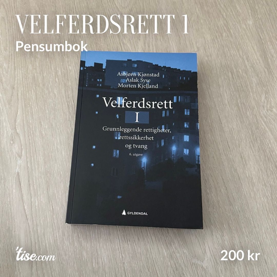 Velferdsrett 1