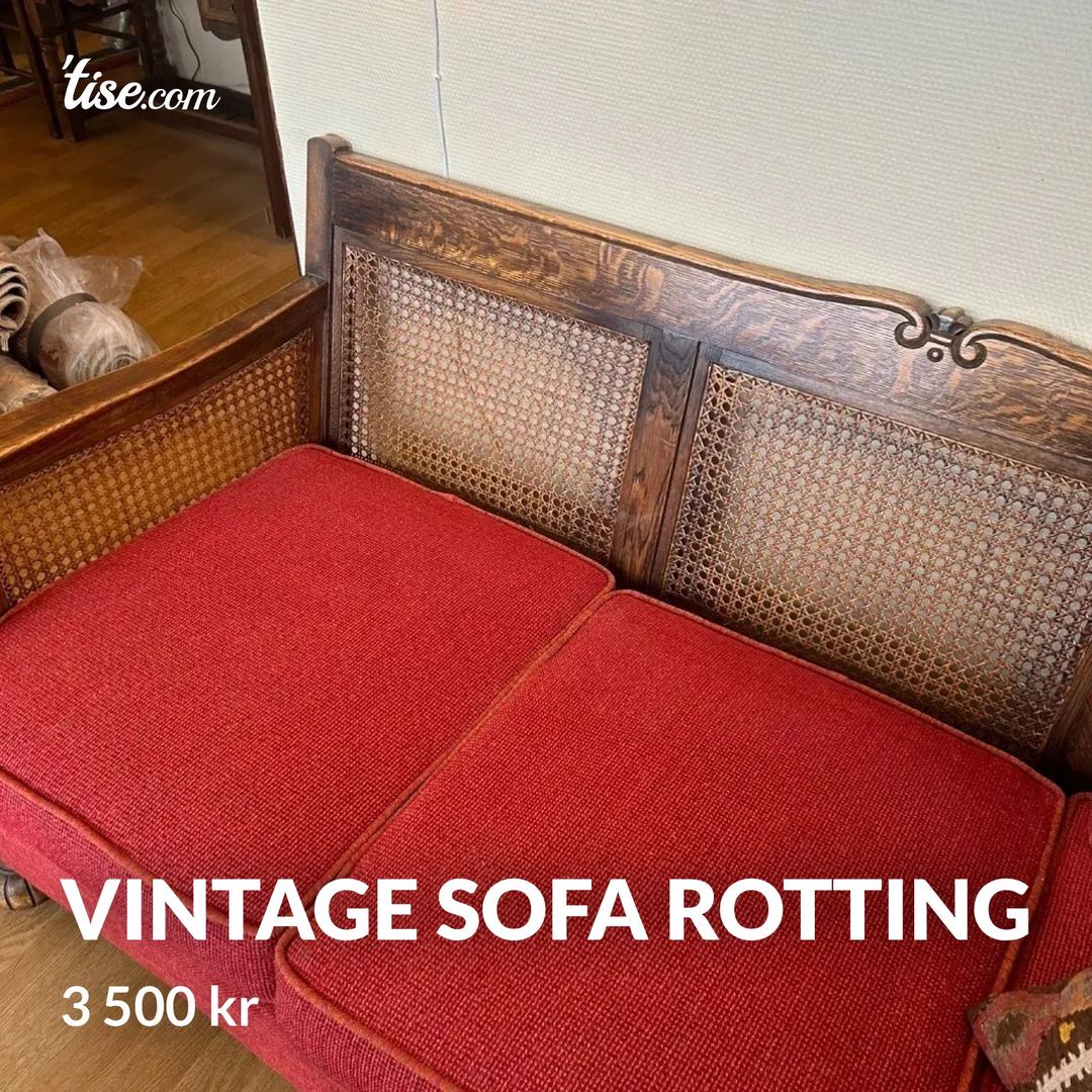 Vintage sofa rotting