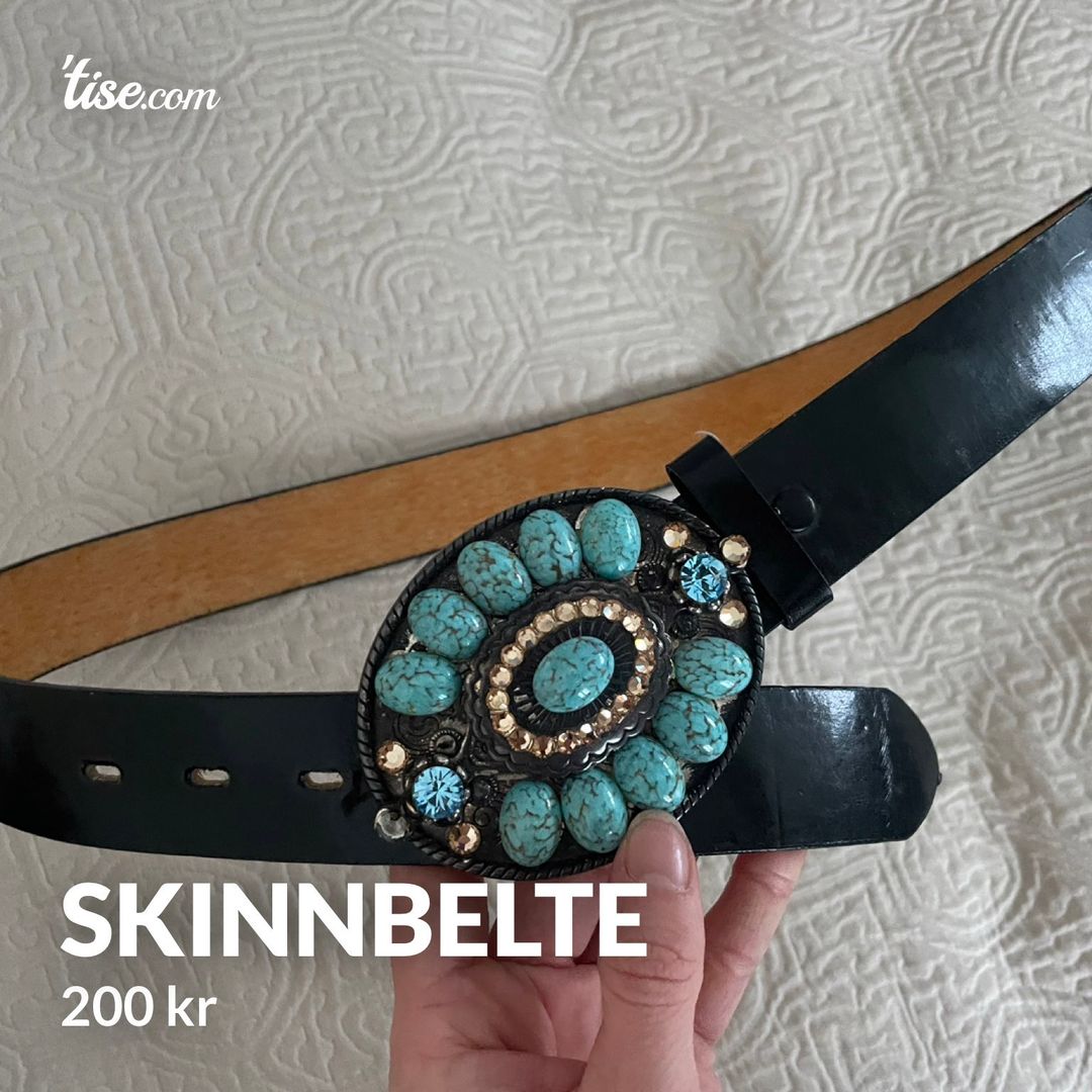 Skinnbelte