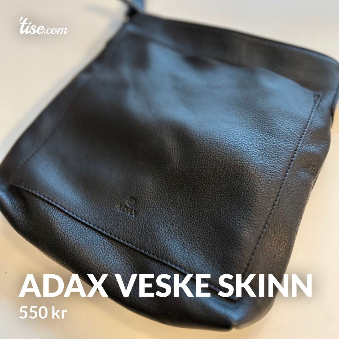 Adax veske skinn