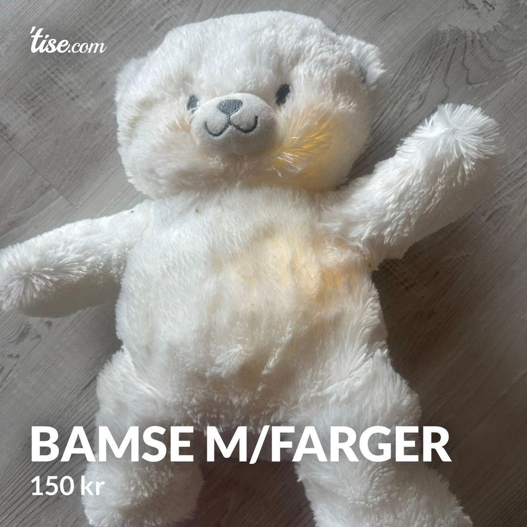 Bamse m/farger