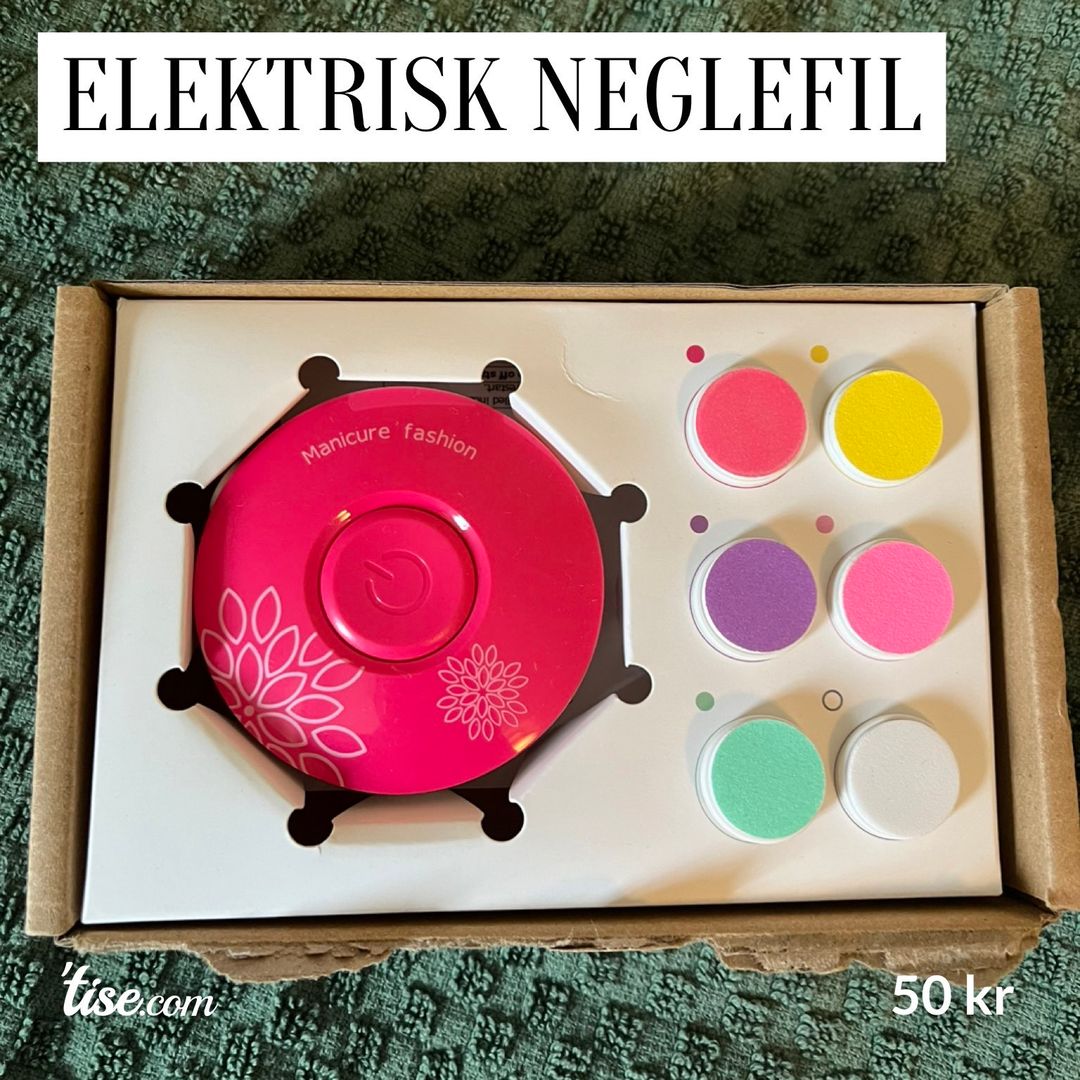 Elektrisk neglefil