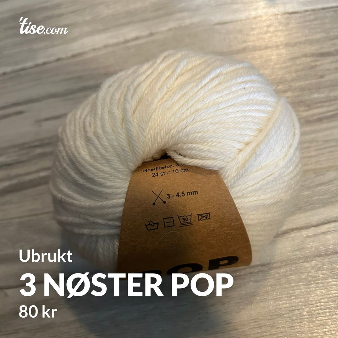 3 nøster pop