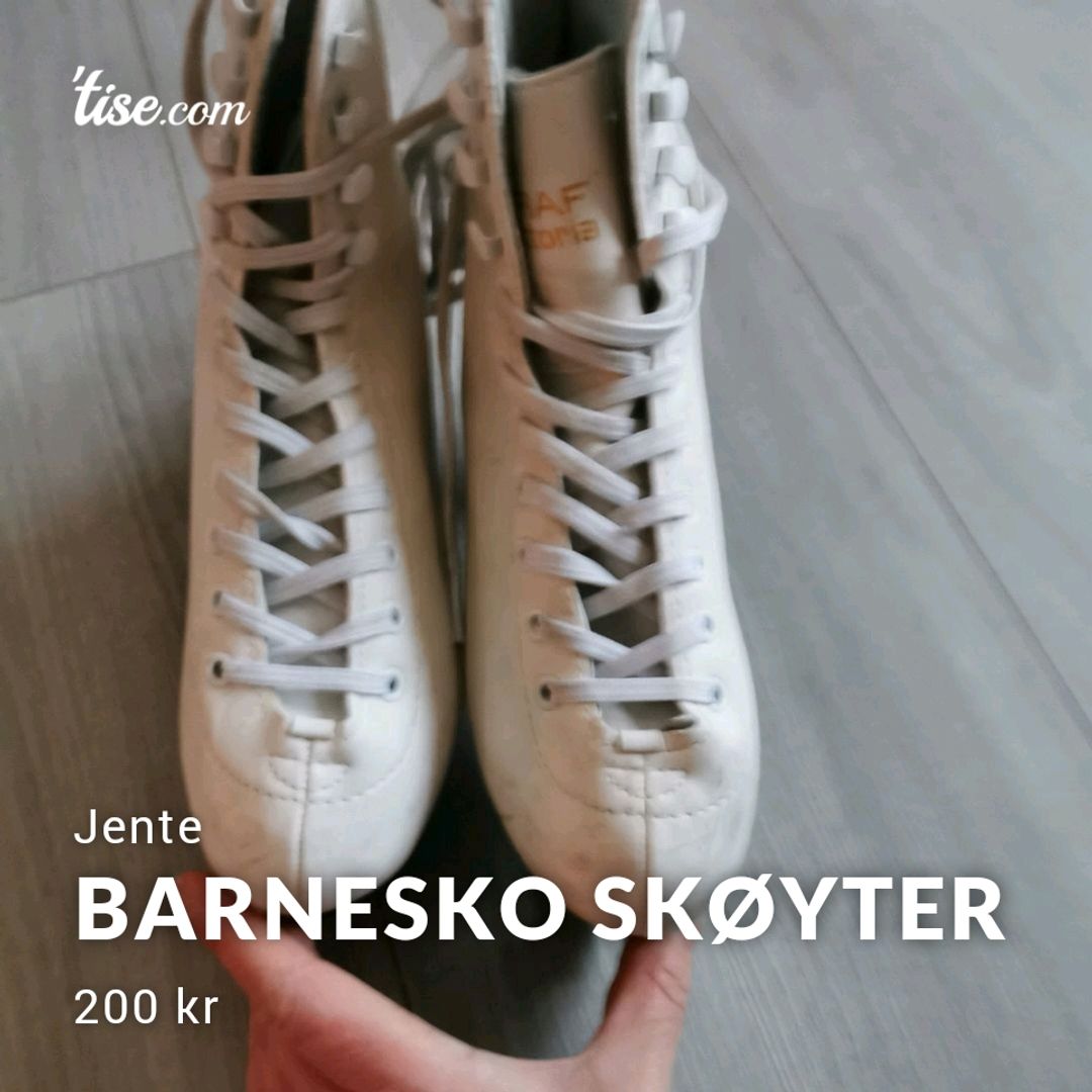 Barnesko Skøyter