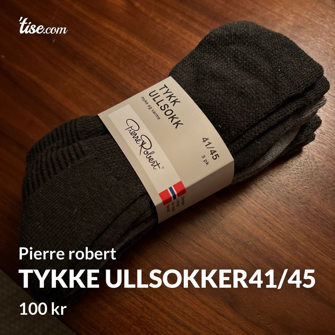 Tykke ullsokker41/45