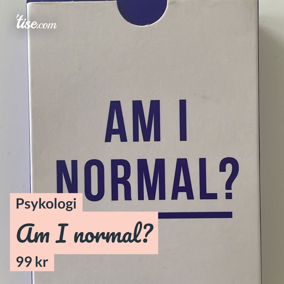 Am I normal?