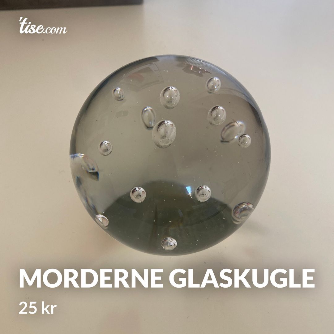 Morderne glaskugle