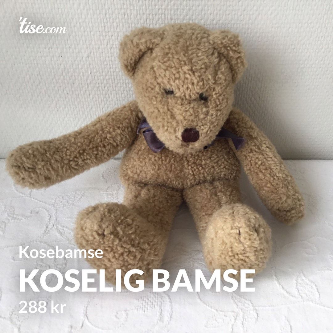 Koselig bamse