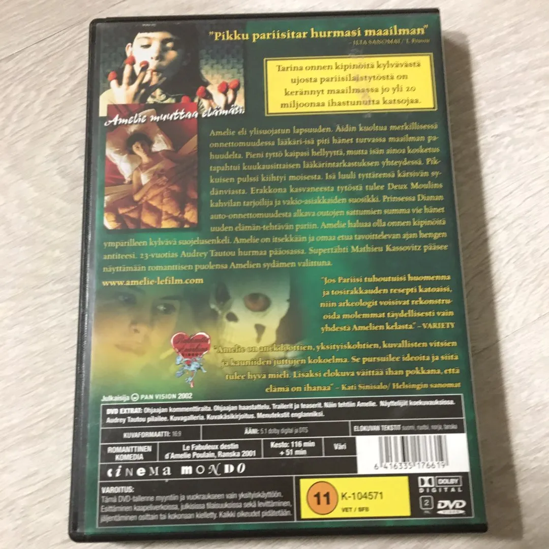 Amélie DVD