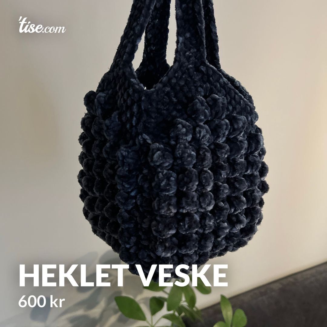 Heklet veske