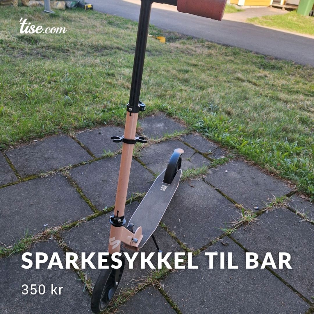 Sparkesykkel Til Bar