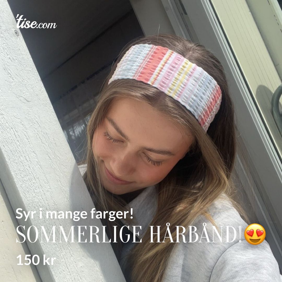 Sommerlige hårbånd!😍