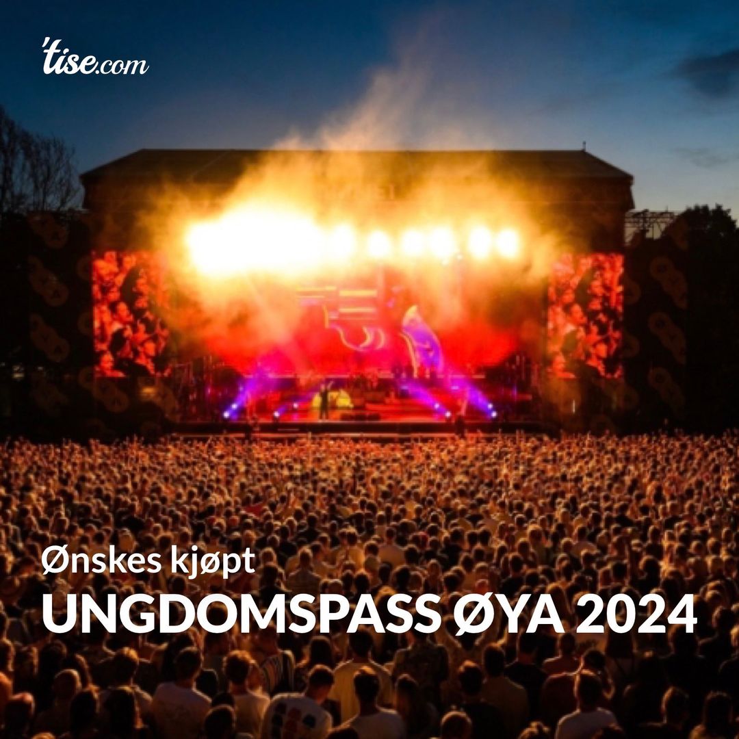 Ungdomspass Øya 2024